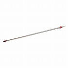 赤液棒状温度計　０から＋１００℃　１本