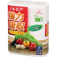 エルモア　強力吸収キッチンタオル　２ロール