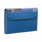 ドキュメントファイルエコノミーＡ５　１３Ｐ青　１冊