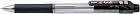 ノック式　ドットイーボール０．７ｍｍ　黒