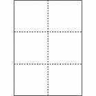 マルチプリンタ帳票　Ａ４　白紙６面　１００枚