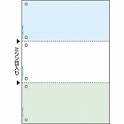マルチプリンタ帳票　Ａ４　カラー３面６穴　１００枚