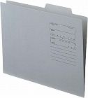 個別フォルダーＡ４　グレー　５０枚