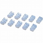 ＲＪ４５コネクタ　カテゴリ６用　１０個入