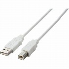 ＵＳＢケーブル（Ａ‐Ｂ）　１ｍ　ホワイト