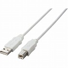 ＵＳＢケーブル（Ａ‐Ｂ）　２ｍ　ホワイト