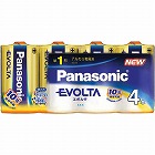 アルカリ乾電池　エボルタ　単１　４本入