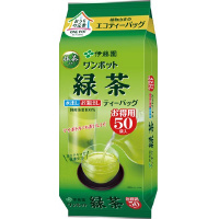 ワンポットエコティーバッグ緑茶　５０袋