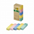 ポストイット　再生紙見出し５０×１５　グラデ１０冊