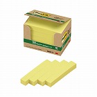 ポストイット　再生紙ふせん７５×１２．５　黄２０冊