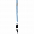 リール式吊下げひも　青５本