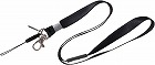 多機能パーツ付吊下げひも　黒５本