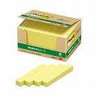 ポストイット　再生紙ふせん７５×１２．５　黄４０冊