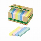 ポストイット　再生紙ふせん７５×１２．５混色４０冊