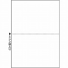 マルチプリンタ帳票　Ｂ５　白紙２面　１００枚