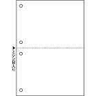 マルチプリンタ帳票　Ａ５　白紙２面４穴　１００枚