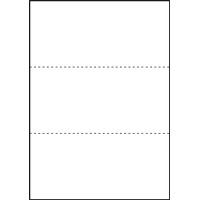 マルチプリンタ帳票　Ａ４　白紙３面　１００枚
