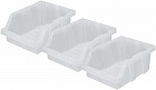 スタッキングボックス　ＢＭＣ‐３００　クリア×３