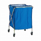 ダストカート　２３６Ｌ　フレーム＋袋ブルー