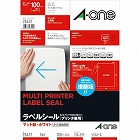 上質紙ラベル　兼用　Ａ４　ノーカット　１００枚