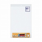 吸着タイプホワイトボードシート　４５０×３００ｍｍ