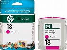 純正インク　ＨＰ１８（Ｃ４９３８Ａ）　マゼンタ【取寄品】