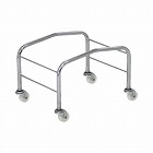 シンプルカラーバスケット専用カート　１６Ｌ用