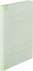 フラットファイル背補強タイプＢ５縦　グリーン１０冊