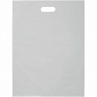 高密度ポリエチレン手提袋　Ｍ　白　２５枚×１６