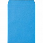 カラークラフト封筒　角２　ライトブルー　１００枚入