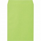 カラークラフト封筒　角２　グリーン　１００枚入