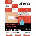 再生紙ラベル　兼用　Ａ４　２７面角丸　１００枚