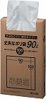丈夫なポリ袋　９０Ｌ×４　４００枚