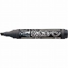 油性マーカー　乾きまペン　太字角芯　黒