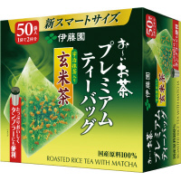 プレミアムティーバッグ　宇治抹茶入り玄米茶　５０袋