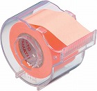 メモックロールテープ　２５ｍｍ　オレンジ　１巻入