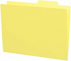 個別フォルダー（ＰＰ製・５０枚パック）黄
