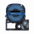テプラ　ＰＲＯテープ　強粘着青ラベル１８ｍｍ黒文字