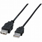 ＵＳＢ延長ケーブル　３ｍ　黒