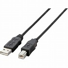 ＵＳＢケーブル（Ａ‐Ｂ）　２ｍ　黒