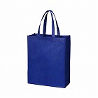 不織布バッグ　ネイビー　Ｍ　５枚