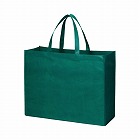 不織布バッグ　グリーン　Ｌ　５枚