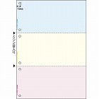 マルチプリンタ帳票　Ａ４カラー３面６穴　２４００枚