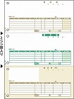 納品書（単票）ＧＢ１１１２　Ａ４タテ３面　５００枚【取寄品】