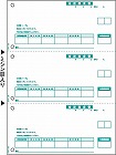 合計請求書　ＧＢ１１４７　Ａ４タテ　３面　５００枚【取寄品】