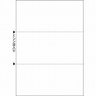 マルチプリンタ帳票　Ａ４　白紙　３面　１２００枚