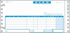 納品書（税抜）９．５×４．５　４Ｐ　１０００セット【取寄品】