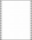 ストックフォーム　Ａ４タテ白紙１Ｐ　５００枚【取寄品】