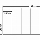 ナナコピー　マルチタイプ　Ａ４　４面　５００枚