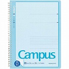キャンパスツインリング　プリント貼付用Ｂ５Ｂ罫５冊